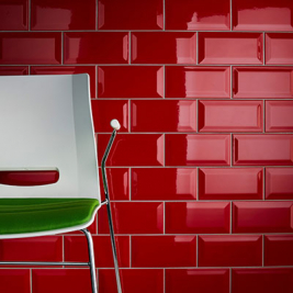 Johnson Tiles Bevel Brick Ceramic Tiles